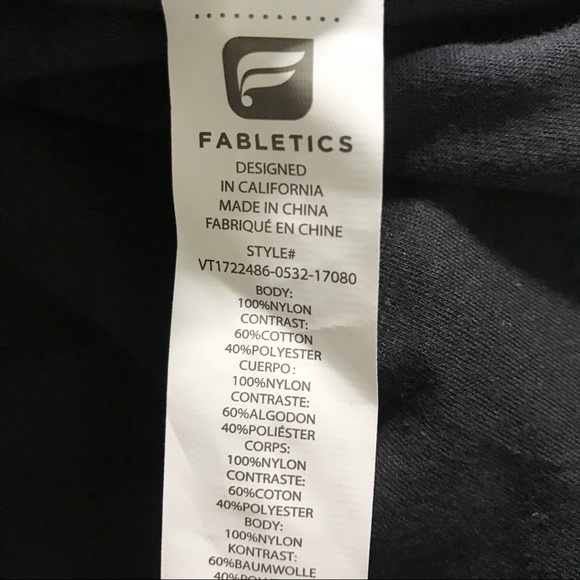 Fabletics Liora Metallic Funnel Neck Pullo… - Picture 6 of 14